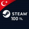 ستيم 100 لير تركي