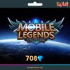 708  جوهرة  | موبايل ليجيندز: بانغ بانغ   Mobile Legends  Bang Bang