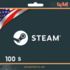 بطاقة ستيم 100$ امريكي
